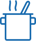 Cooking pot icon