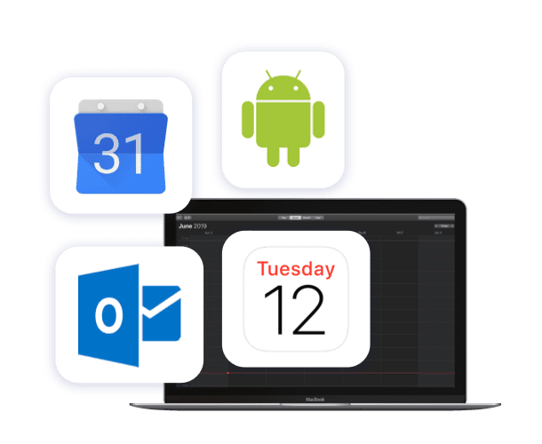 Calendar sync image