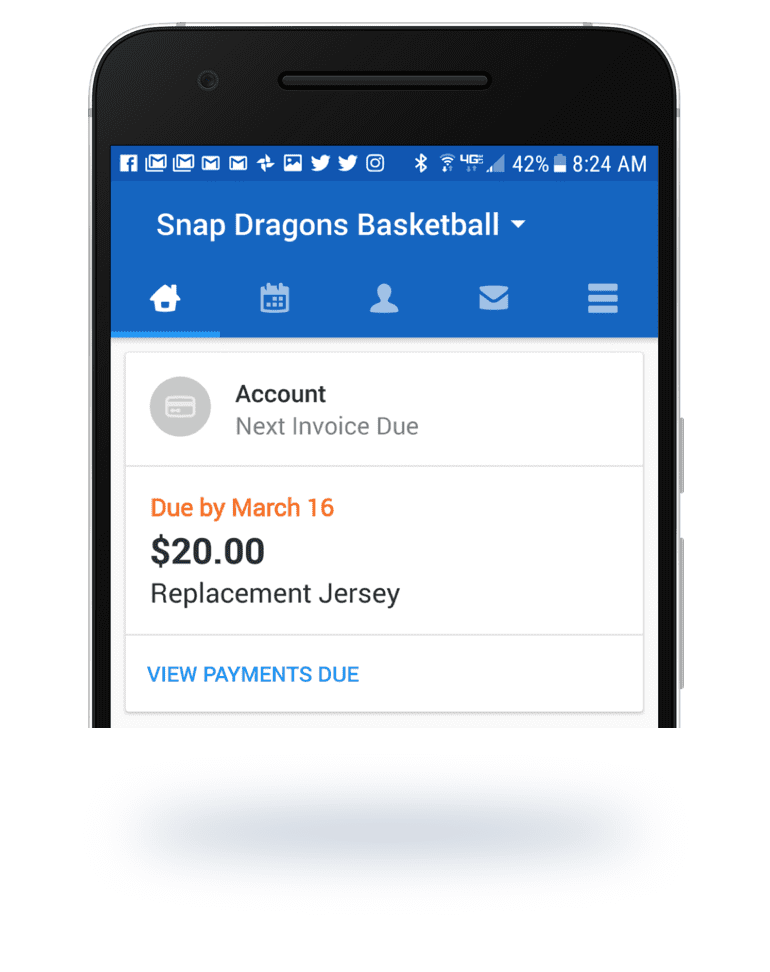 Invoicing is on Apple and Android mobile devices